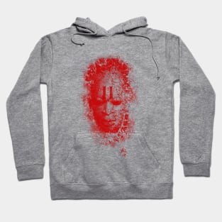 MASK design in red Hoodie